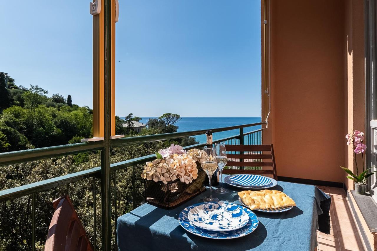 Cavi Sea View Apartment Lavagna Eksteriør billede